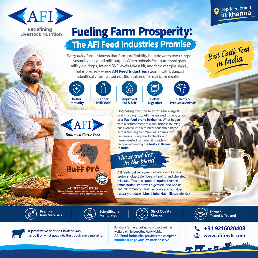 Top Feed Brand In Khanna 
